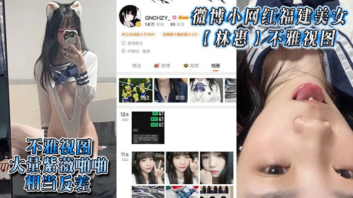 微博网红林惠 大量自慰视频流出 反差婊淫荡暴露