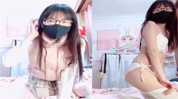 眼镜萌妹来姨妈了还紫薇_