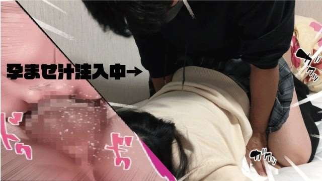 [OFPK] 18岁嫩穴爆射内灌 危险期受孕精液倒流狂喷