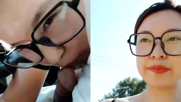 韵味十足眼镜骚货驾车户外野战